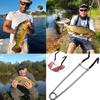 Fish Mouth Jaw Spreader Locks Mouth Open for Hook Removal Stainless Steel Fishing Tackle Tools