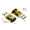 USB 3.2 To Type C Adapter OTG Fast Charging 120W 10GB High Speed Data Audio Transfer For PC Tablet Phone USB C Converter