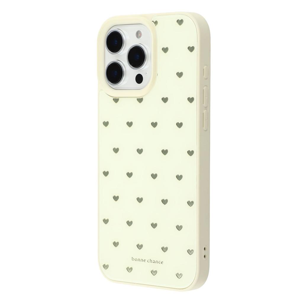 For iPhone 16 Pro Case Lacquered Pattern TPU+Acrylic+Glass Phone Cover