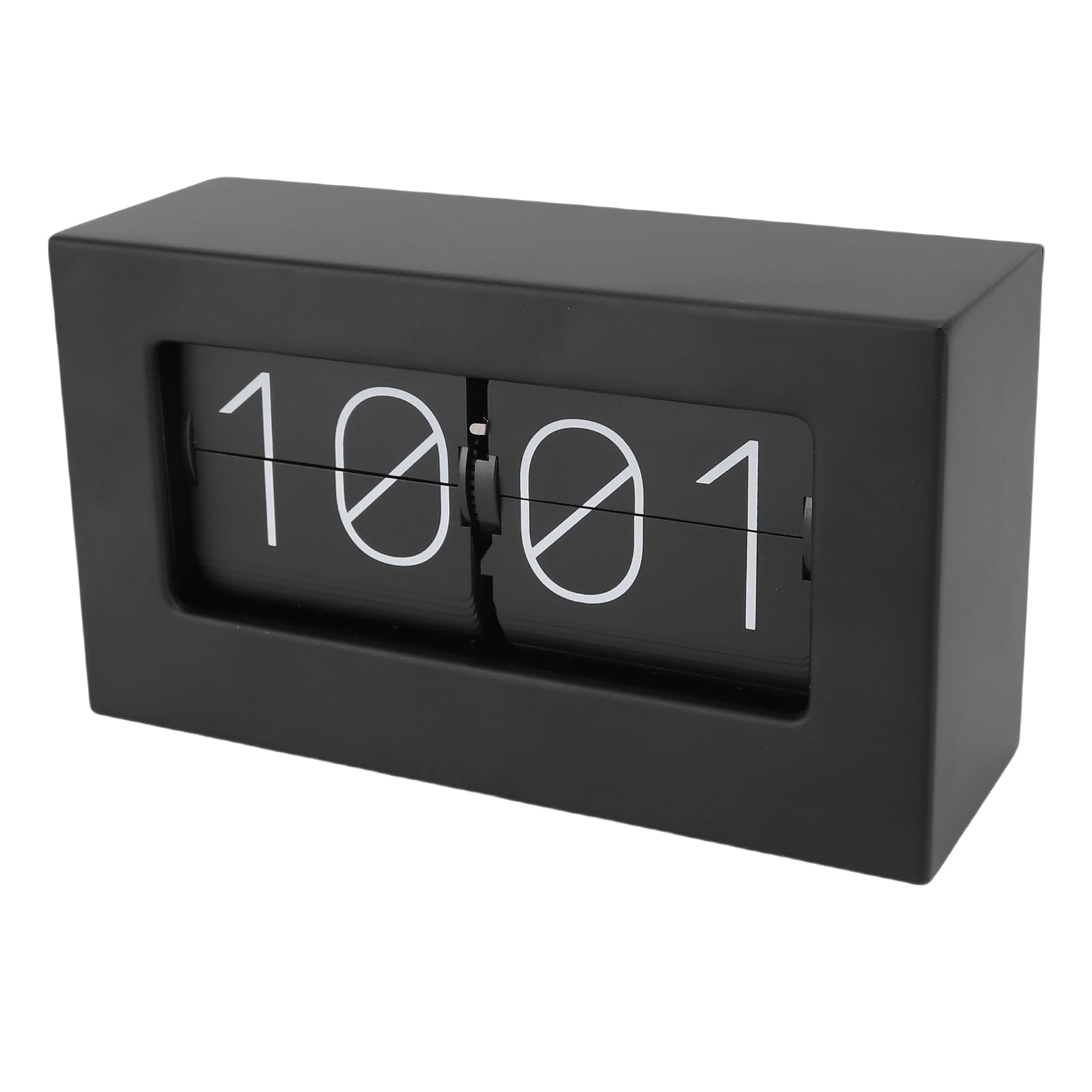 

Перекидные настольные часы Asixxsix, Перекидные часы в ретро-стиле, Автоматически вращающиеся винтажные перекидные часы, Классический механический цифровой дисплей на батарейках, Для стола и настенные