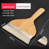 Wool-Latex Paint Brush with Wooden Handle, Soft Non-Shedding Bristles, Ideal for Wall Cleaning and Painting