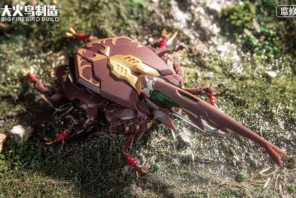Daikachou Toys Insect Princess Series Beetle Mecha Beautiful Girl Helmet Transformable Painted Complete Action Figure "AC" IMG-01 [Item]