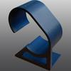 3D Printed Watch Stand Easy to Assemble Smooth Curved Design Stable Base Holder for Watch Storage Travel Use