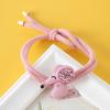 Women's Smile Mouse Hair Band Hair Tie Cubic Hair Scrunchie