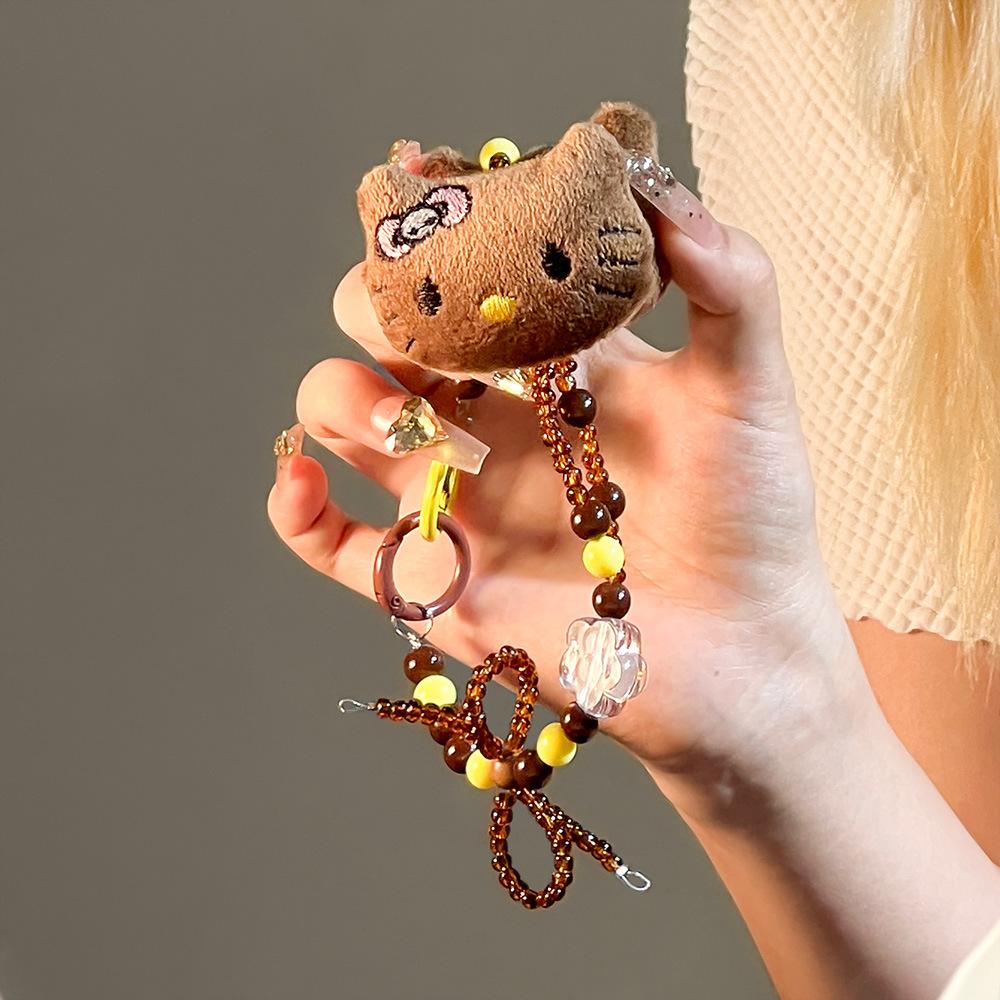 Fashion High-end Mobile Phone Lanyard Creative Girl Heart Handmade Beading a Variety of Styles Universal Mobile Phone Chain Advanced Sense