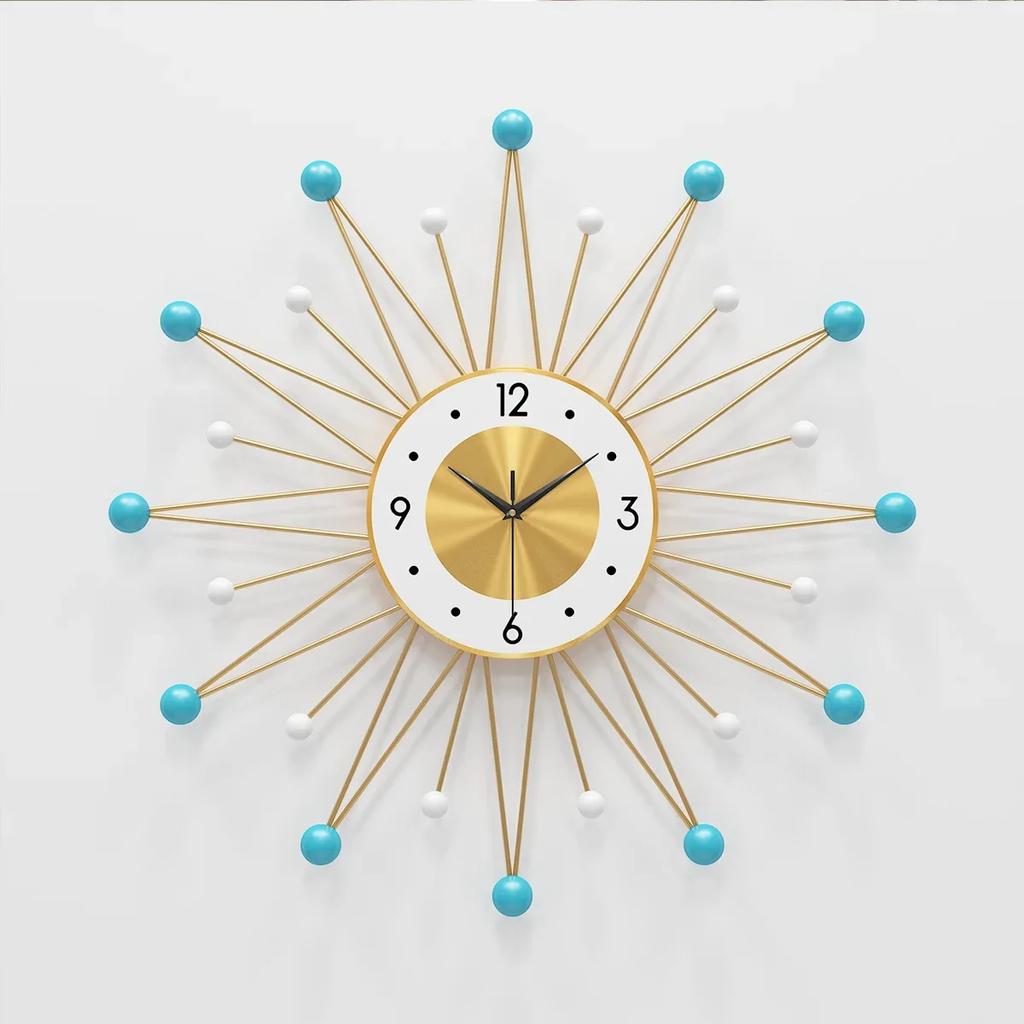Luxury Big Wall Clock Modern Design Nordic Minimalist Silent Wall Clock Large Mediterranean Living Room Klok Home Decor