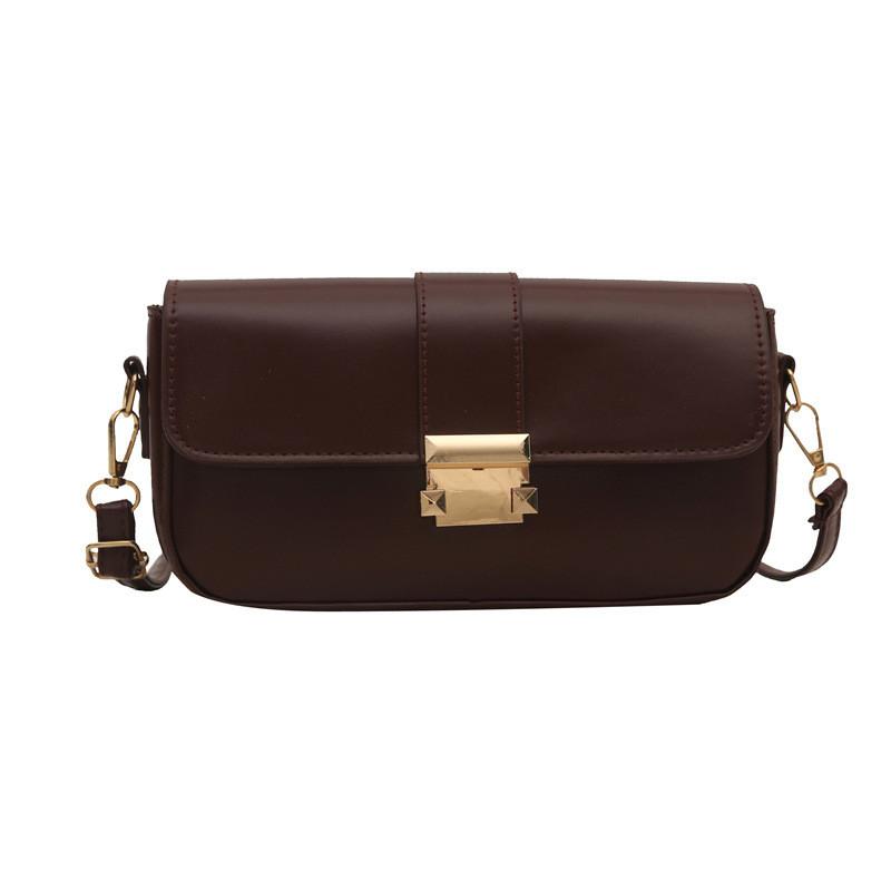 Quality Small Highend Square Handbag For Women With Structured Design And Soft Lining Polyester