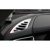 For Mazda 6 Atenza 2016-2017 Matte Silver Dash L&R AC Air Outlet Vent Trim 2PCS