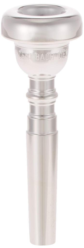 Bach Trumpet Mouthpiece 11EW Silver Plated Finish