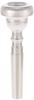 BACH Trumpet Mouthpiece 11EW Silver Plated Finish