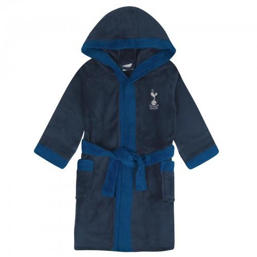 Tottenham Hotspur FC Boys Crest Fleece Dressing Gown