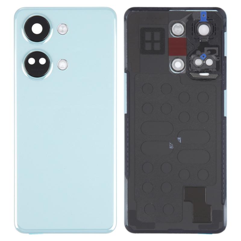 

For OnePlus Ace 2V PHP110 OEM Cellphone Battery Housing with Adhesive Sticker+Camera Lens Cover Green