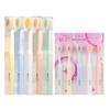 Popular Roman column handle big head toothbrush adult male and female couples travel supermarket family 5 toothbrushes