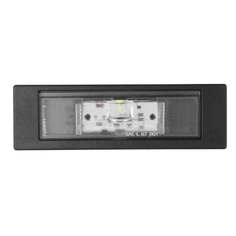 LED License Plate Lamp for E85 E86 E89 E81 E87 F20 F21 63267193294 6326-7193-294 Rear Bumper Number Plate Lamp Light License Plate Covers Frames 6