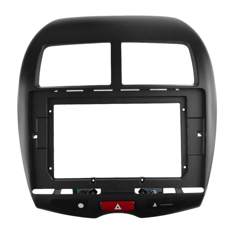 Car Stereo Radio Fascia Trim 10.1 Inch Frame For Mitsubishi ASX/RVR/Outlander Car Replacement Accessories