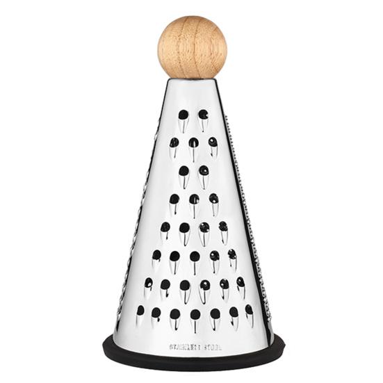 4-Sided Box Cheese Grater Stainless Steel Potato Carrot Shredder Multi-Function Kitchen Tool for Julienne Slicing Zesting