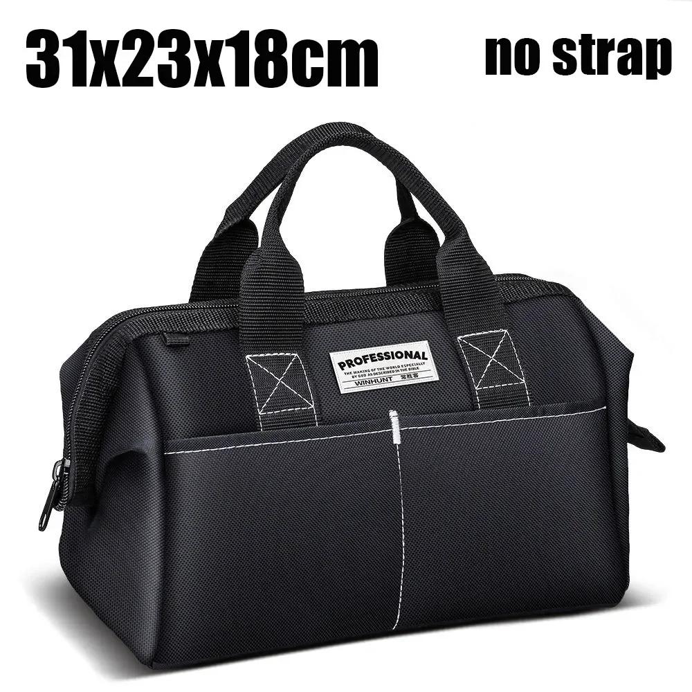 Tool Bag 1680D Oxford Cloth Wear-Resistant Canvas Electrician For Woodworking Hand Tool Storage Organizer Work Bag Tool Pouch