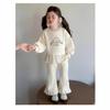 Herbst Mädchen Zweiteiler Sweatshirt & Hose Set - Stilvolles Kinder Outfit