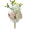 Fashion Groom Boutonniere  Wedding Corsage Flower Pins Brooches Mens Lapel Pin Custom