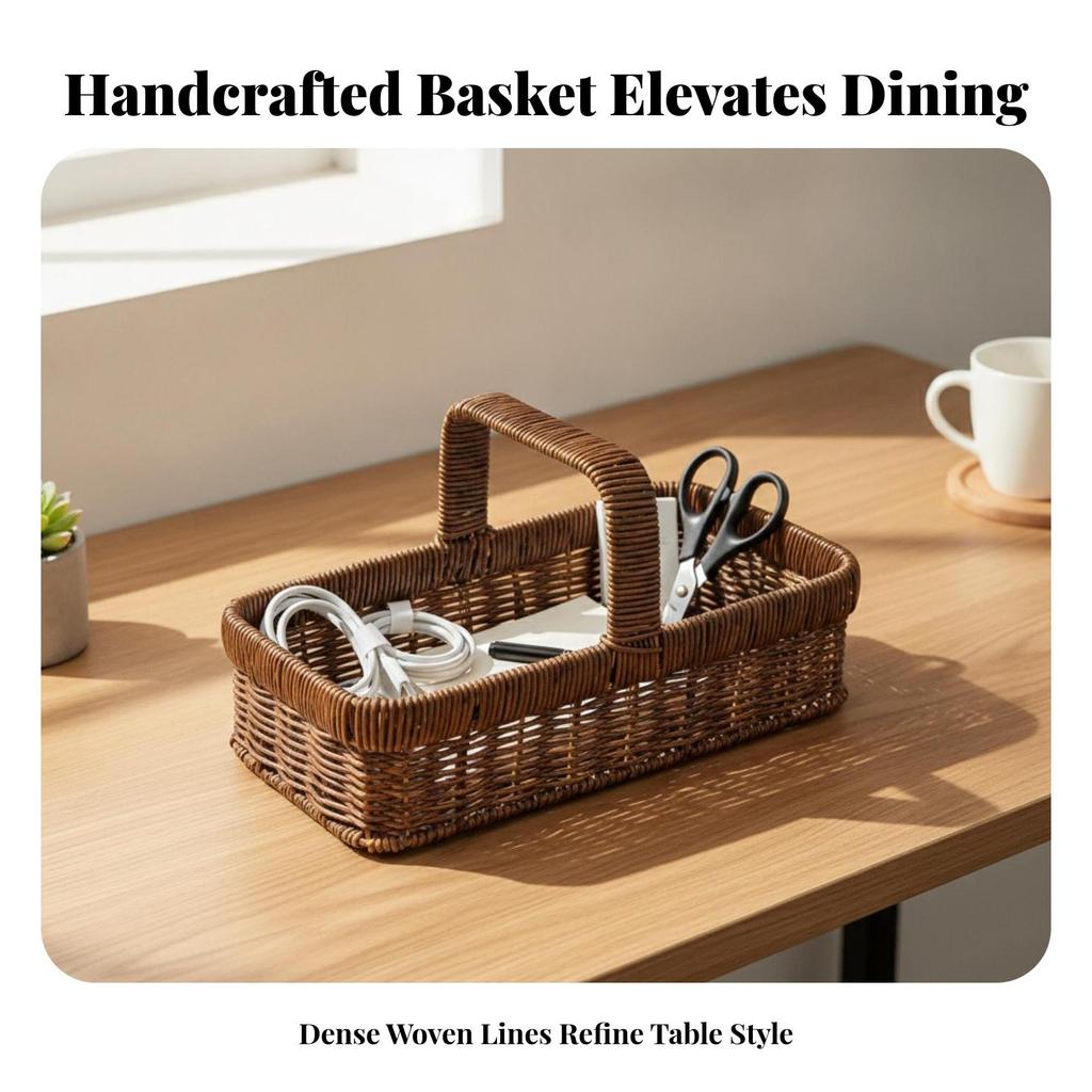 Pot Ingredient Tray Rectangular Vegetable Basket with Handle Long-Lasting
