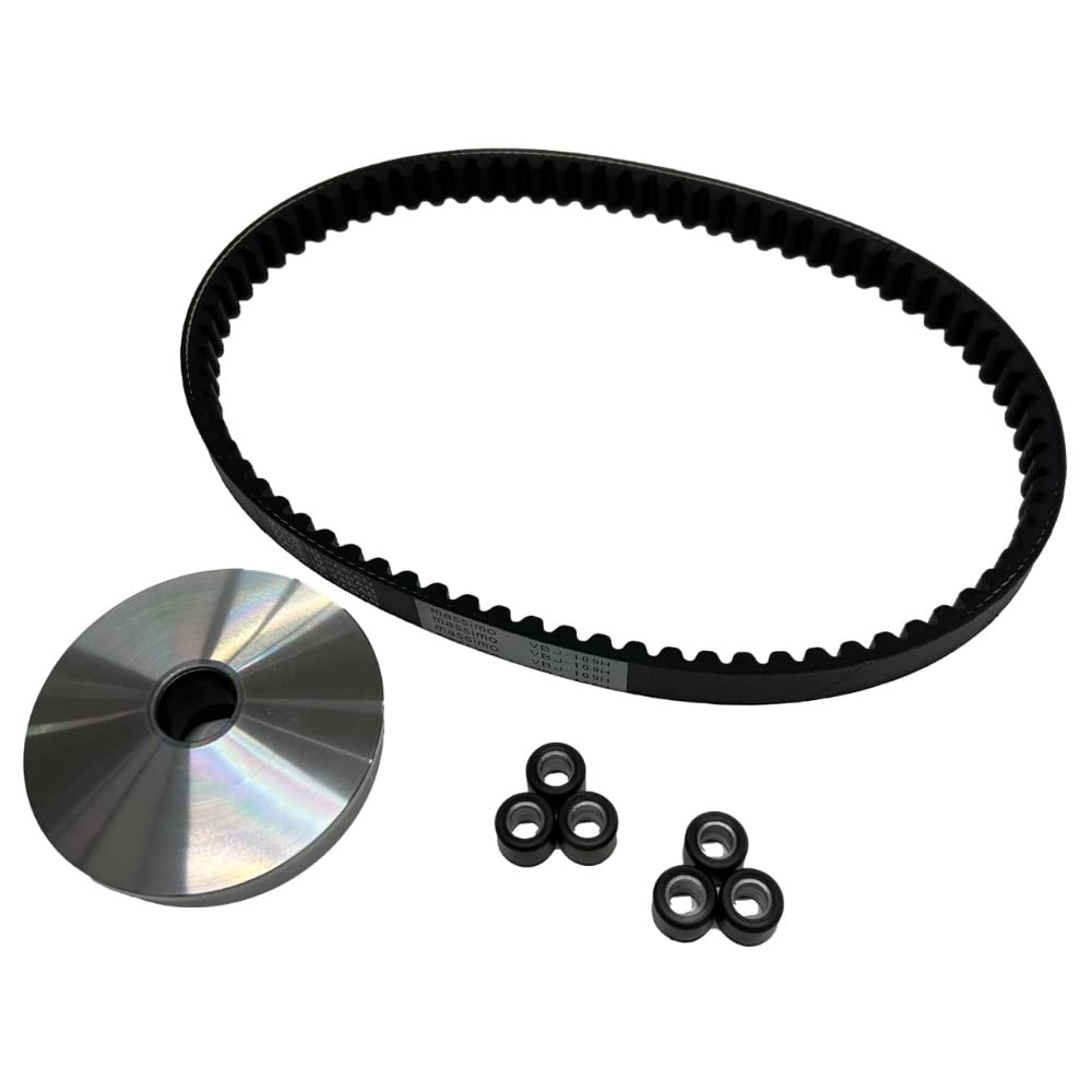 Honda Zoomer AF58 CVT Kit (A-BPK-CVT-008) with High-Speed Pulleys, Japanese-Made Drive Belts, and Weight Rollers
