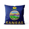 Gaslight Gatekeep Girlboss Kansas Throw Pillow Covers Cushion Cases Pillowcases for Sofa 45cm x 45cm