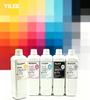 1L umweltfreundliche CMYK-Weiß-DTF-Tinte für Epson L1800 I3200 Kein Verstopfen Kein Geruch