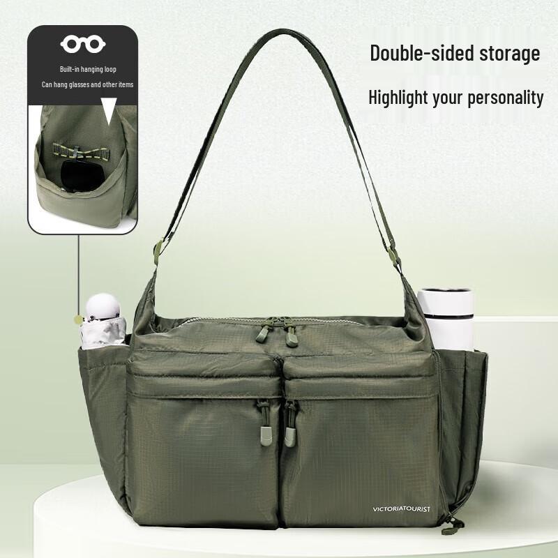 VICTORIATOURIST Trendy Motorcycle Sports Waist Crossbody Bag