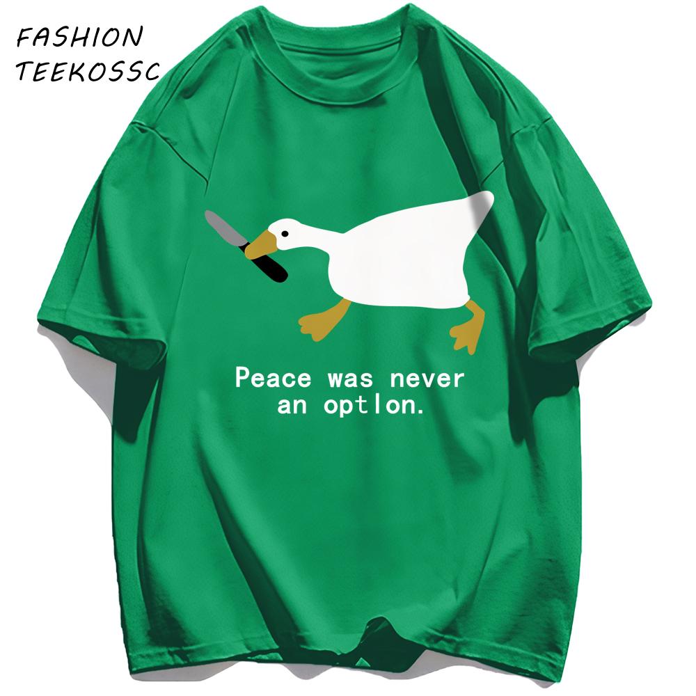 

Was Never An Opt Lon Printed TShirt Men Cotton Summer T Shirts AllMatch Trendy Clothing Unisex Comfortable Colour Streetwear 4XL