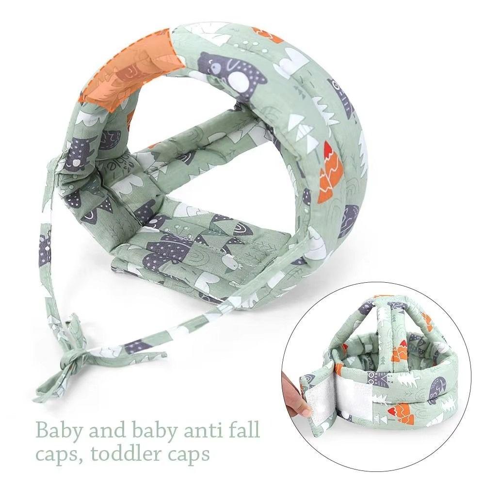 Adjustable Baby Safety Helmet Soft Anti-crash Toddler Cap Infant Protection Hat  for 0-36 Months