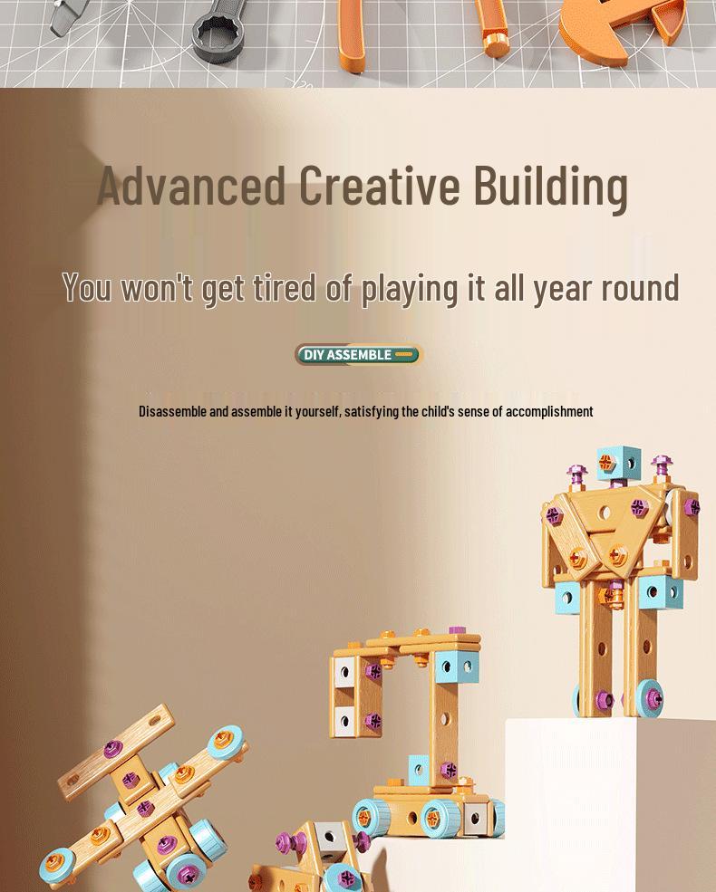 Children's Repair Toolbox Set with Electric Screwdriver - Educational Role Play Toy