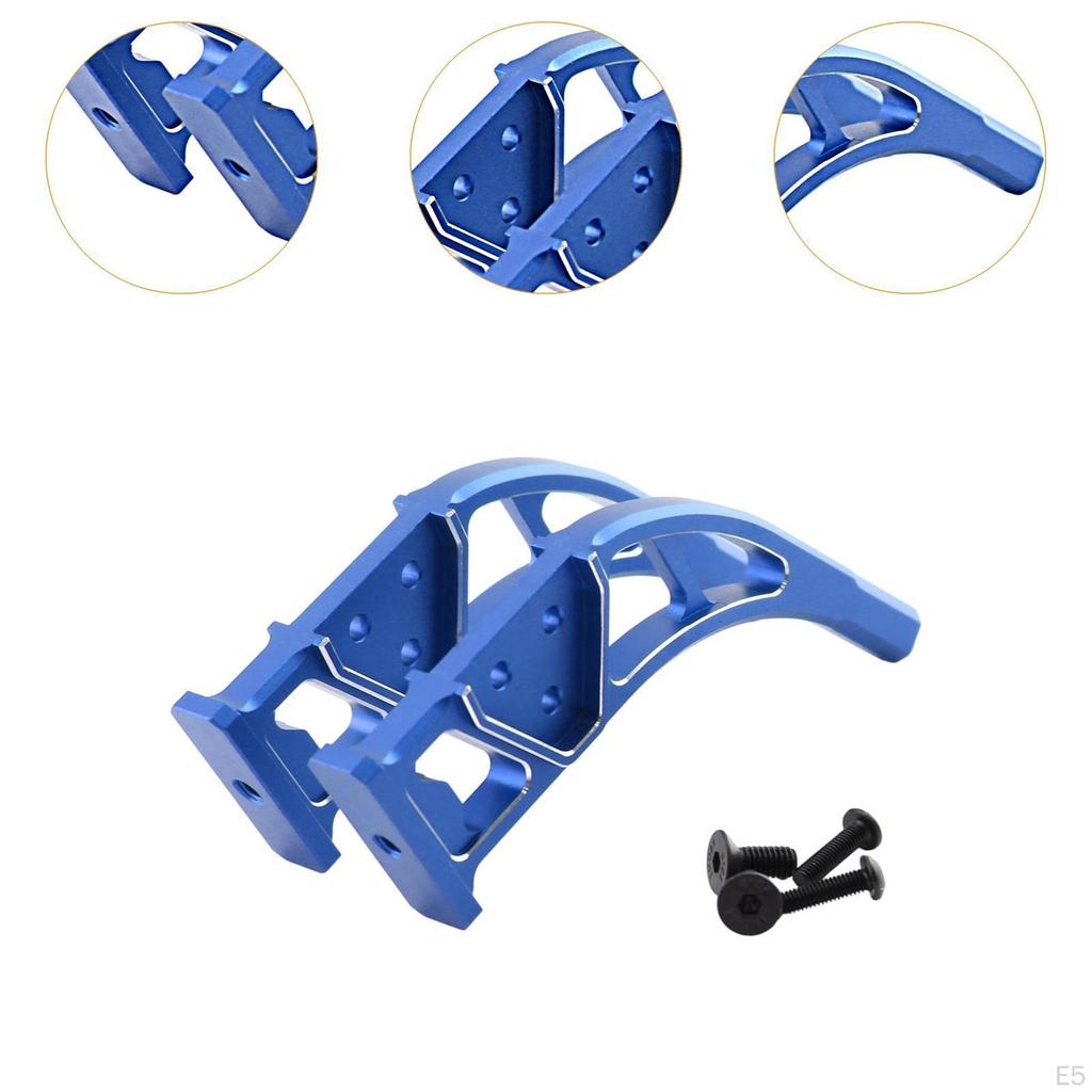 Aluminum Alloy Rear Wing Support Frame, Metal Lightweight Diffuser RC Car Part for