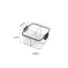 Covered Food Storage Box, Square Snack Storage Tank, Grain Storage Tank, Sealed Tank, Five-grain Storage Tank