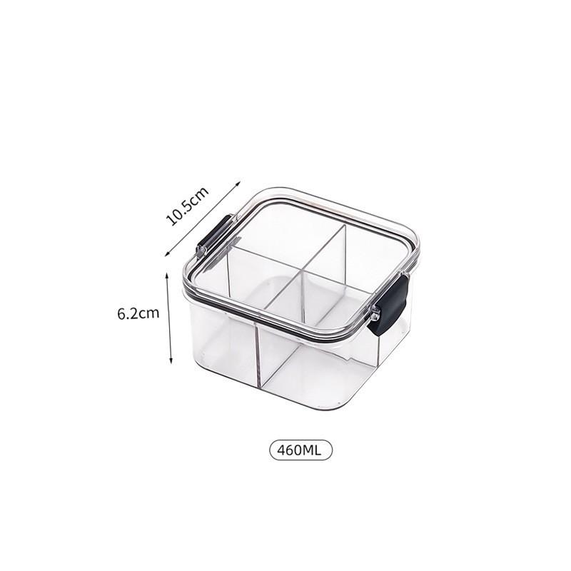 Covered Food Storage Box, Square Snack Storage Tank, Grain Storage Tank, Sealed Tank, Five-grain Storage Tank