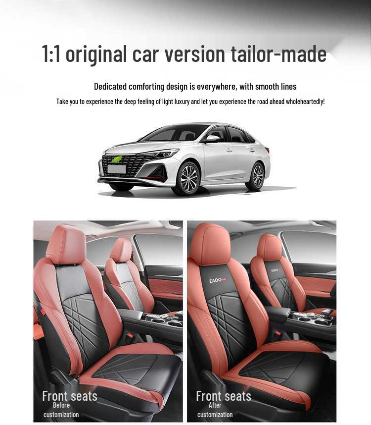 Changan EADO Plus Car Seat Cushion for 24 Blue Whale NE Models - Full Surround, Four Seasons Use