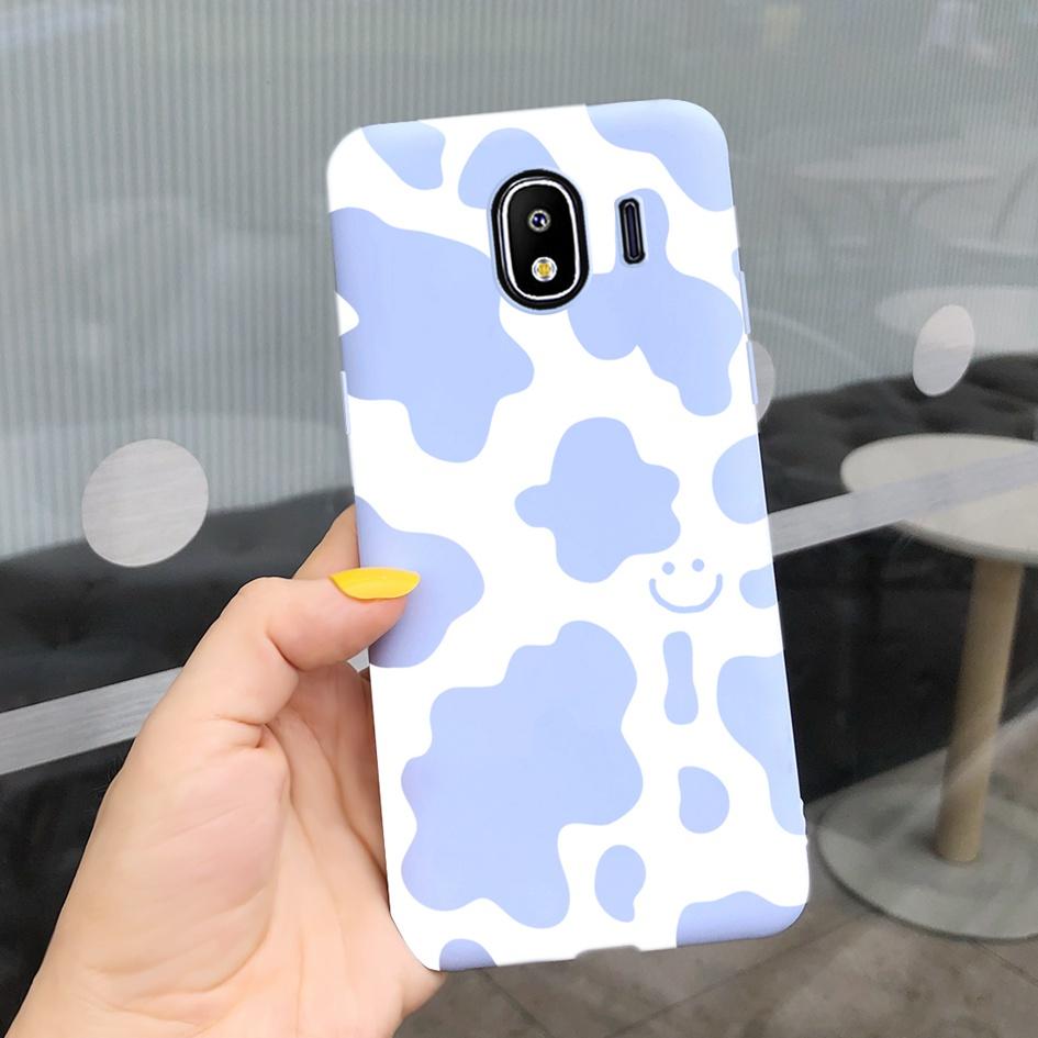 For Samsung Galaxy J4 J6 2018 EU Case SM-J400F J600F Lovely Cartoon Protective Skin Cover For Samsung J4 2018 J 4 J 6 Soft Coque