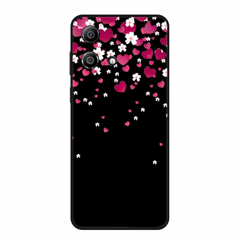 For Moto G Stylus 2023 Case Cute Cartoon Cat Black Silicone Soft Phone Case For Motorola Moto G Stylus 2023 Back Cover Case 6.5"