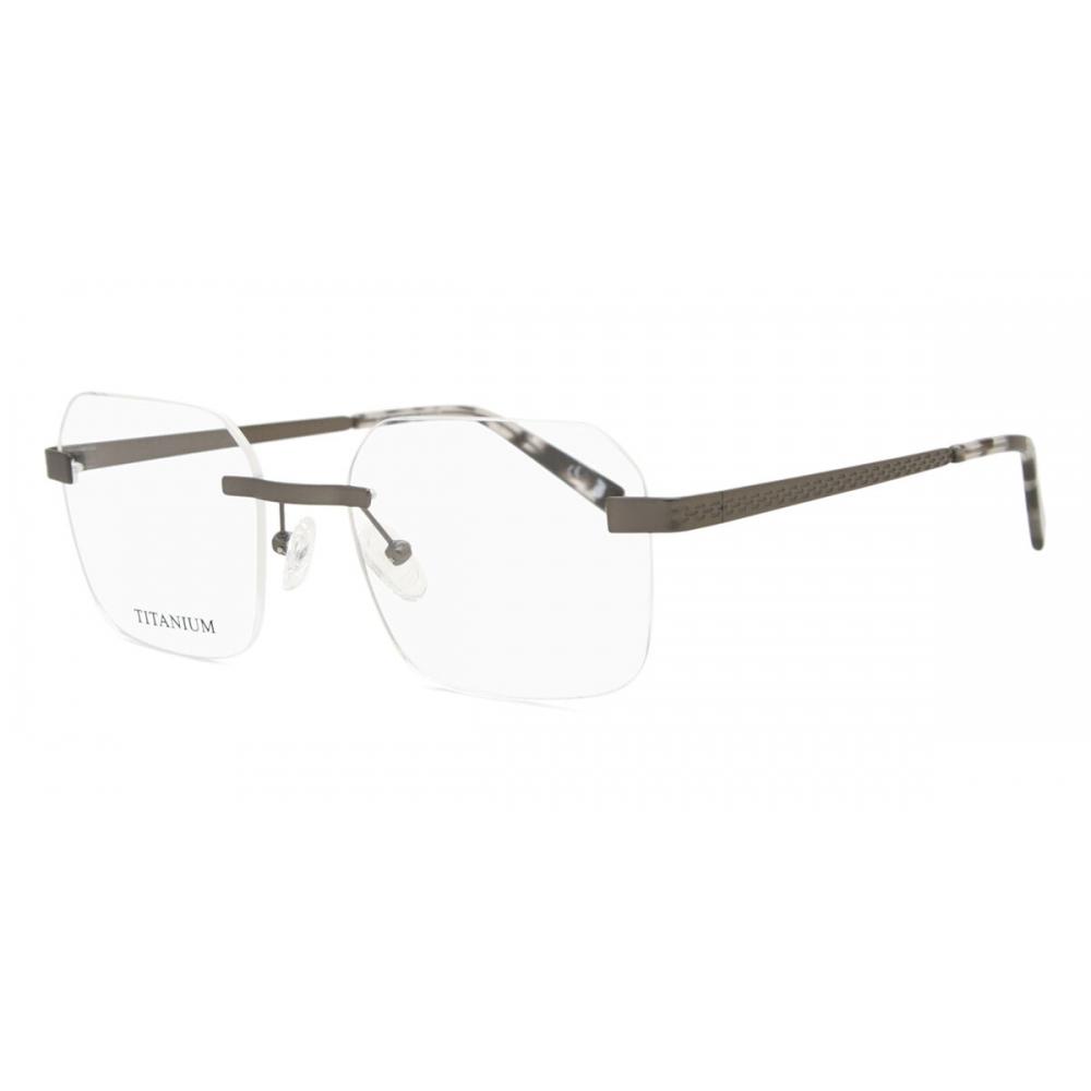 Rimless Square Grey SmaRtbuy Collection Kendra Rt 0038 C18 Fashion Unisex Eyeglasses