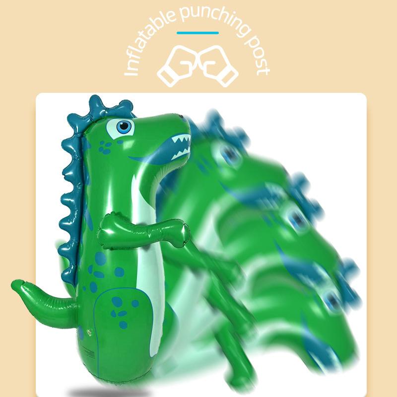 Opblaasbare Tuimelaar Speelgoed Grote Dinosaurus Staande Bokszak Jongens Spellen Sport Stressverlichting Speelgoed Kind Montessori Plezier Puzzelspeelgoed