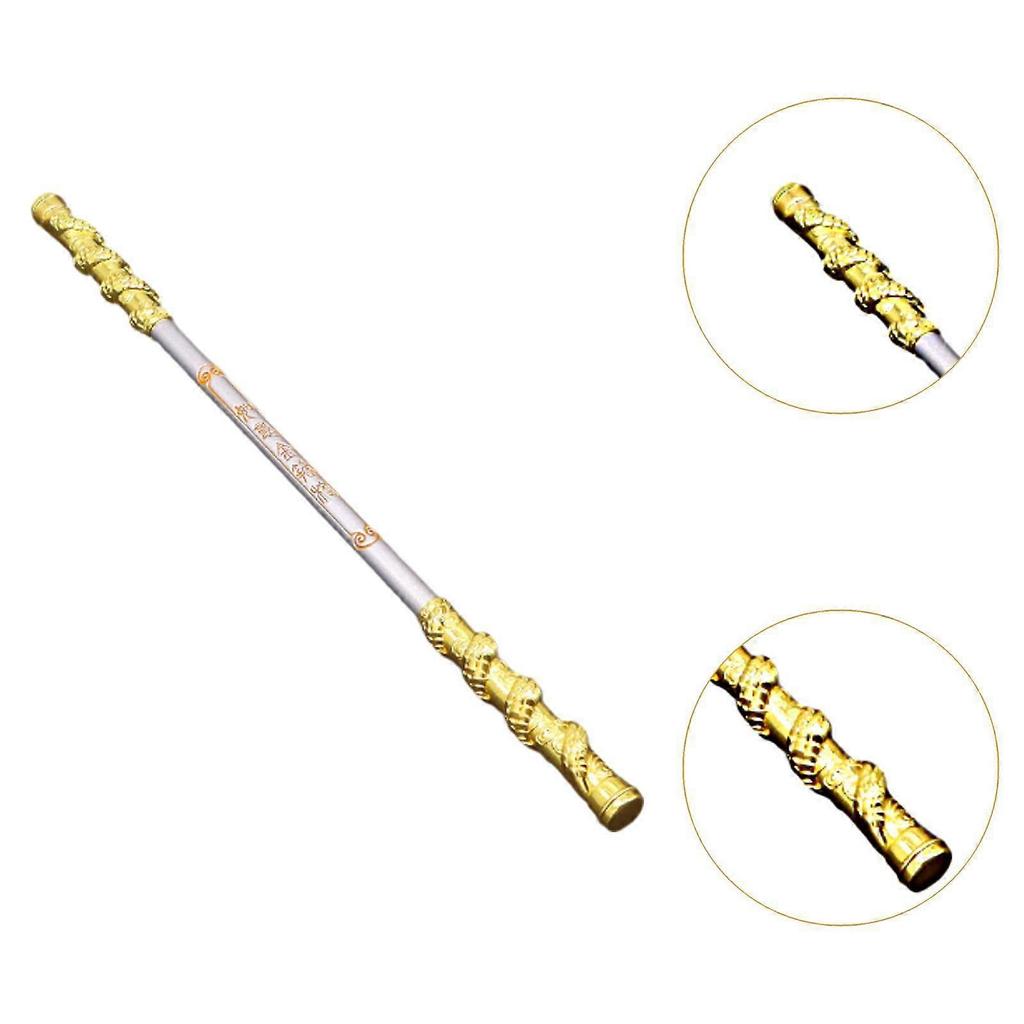 Monkey Kings Cudgel Statue Game Series Golden Hoop Statue for Bookcase Decor