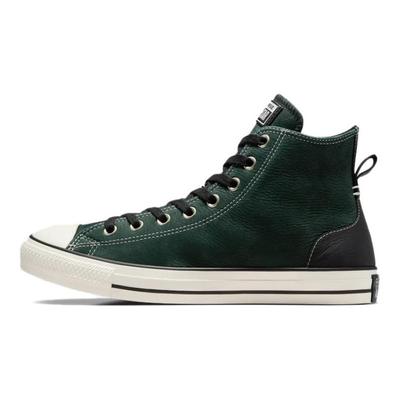 All Star Anchos Cómodos Versátiles de Caña Baja Antideslizantes Duraderos Zapatos de Skate de Caña Alta Zapatillas Unisex Verde A12779C