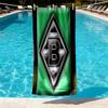 Borussia Mönchengladbach Baskılı Plaj Havlusu Tasarımı, Yumuşak, Hafif. Ev Banyo, Spa, Havuz, Yoga, Sörf, Kamp, Aile, Arkadaş İçin Hediye