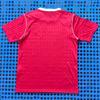Mens Retro Football Jersey 1925 Style Red Short Sleeve Soccer Shirt Bamboo Fiber Breathable Sportswear