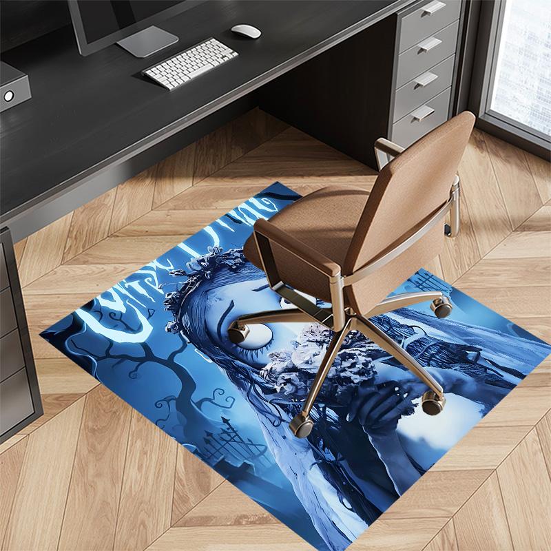 sorrow love The Corpse Bride Printed Absorbent Washable Carpet, Non-Slip Bathroom Mats, Kitchen Rugs, Yoga Mat,Living Room Entrance, Camping Picnic Ru