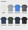 Men's 180g Pure Cotton Brushed Short Sleeve T-Shirt - Summer High Quality, Customizable Top