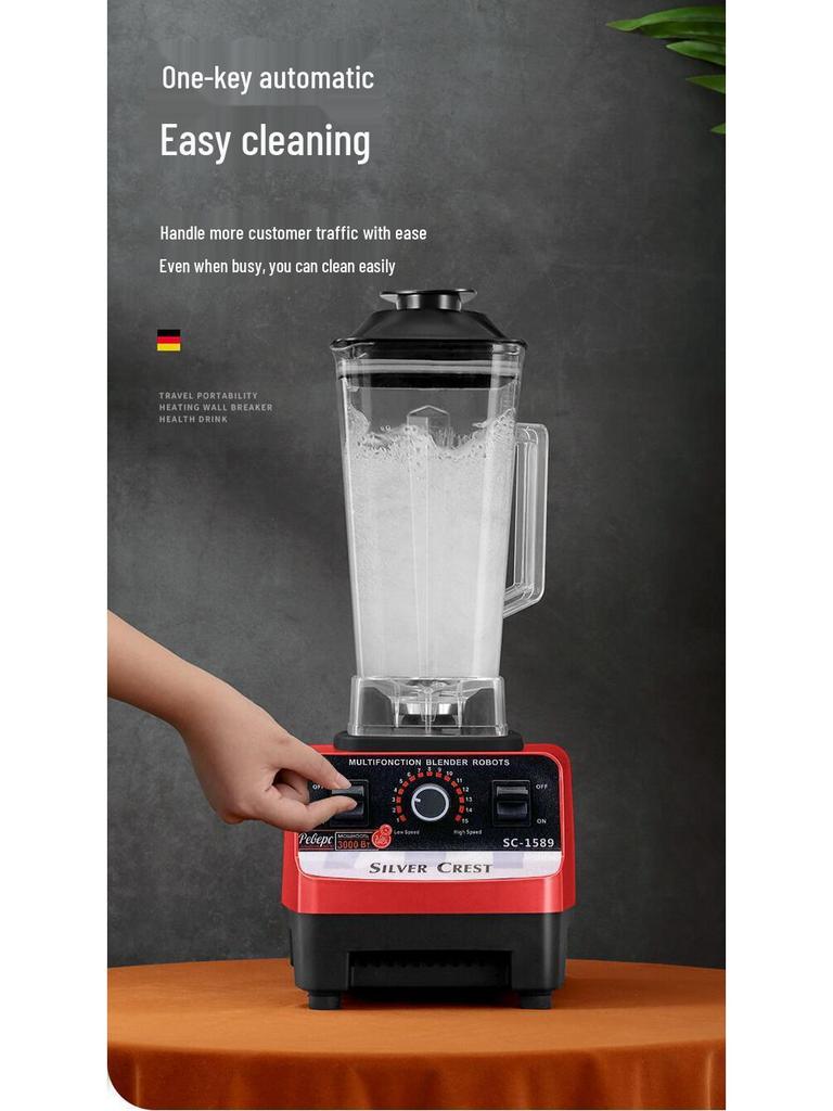 Multi-Functional High-Power Blender, Food Processor, Meat Grinder, and Juicer