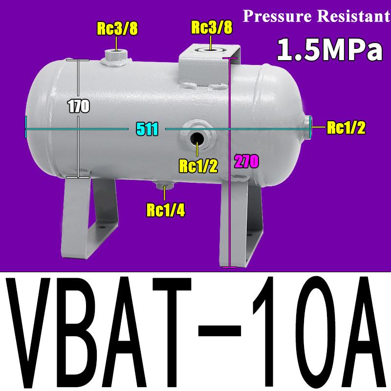 VBA Air Pressure Gas Booster Valve Pressure Pump Booster Cylinder VBA10A 11A 20A 22A 40A 42A 43A -02 03 04 Pneumatic Cylinder