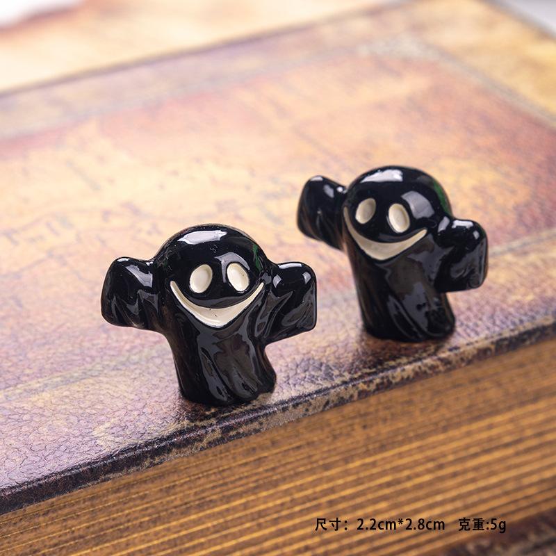 Halloween Ghost Skeleton Small Ornament Desktop Decor Mini Crafts Miniatures Home Room Tablektop DIY Decoration Figurines