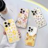 Cute Cartoon P-Pokemon Phone Case For IPhone 17 16 15 14 Plus 13 12 11 Pro Max Phone Back Cover Transparent Shockproof Cover