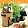 Sacos de Cultivo de Vegetais de Alta Qualidade em Fibra de Feltro e Tecido Não Tecido com Furos de Drenagem